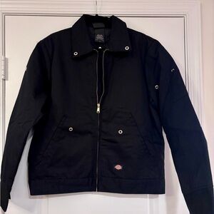 Dickies Men's Raiders Black Zip-Up Jacket
